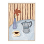 Life x MON Morning Espresso Print - Autumn / Framed Art Print, No Border / 33 x 45cm