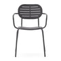 Brai Outdoor Dining Armchair - Dark Grey