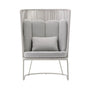 Saconca Outdoor Armchair (High Back) - Grey