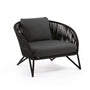 Branzie Outdoor Arm Chair - Black