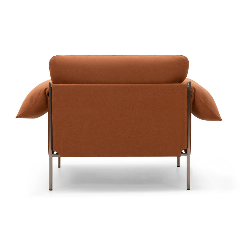 Cabarita Hazel / Brushed Steel Frame