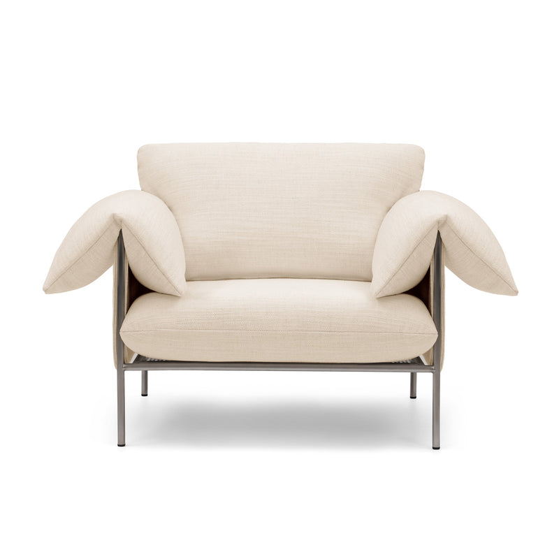 Hyams Sable / Brushed Steel Frame