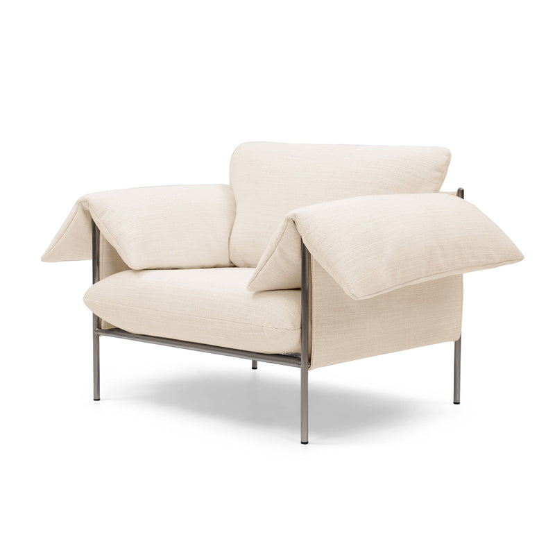 Hyams Sable / Brushed Steel Frame