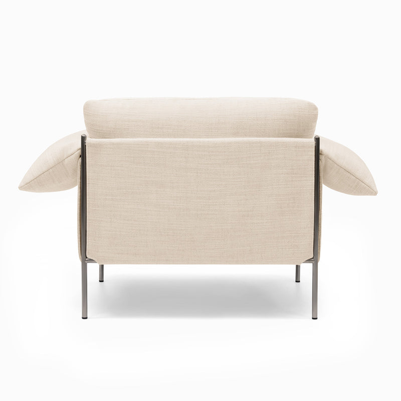 Hyams Sable / Brushed Steel Frame