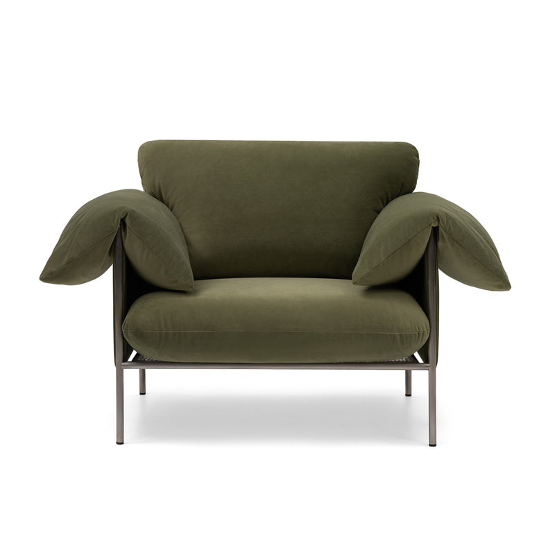 Malibu Matcha / Brushed Steel Frame