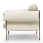 Simpson Cream / Brushed Steel Frame