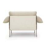 Simpson Cream / Brushed Steel Frame