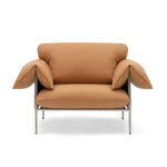 Simpson Tan / Brushed Steel Frame