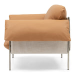 Simpson Tan / Brushed Steel Frame