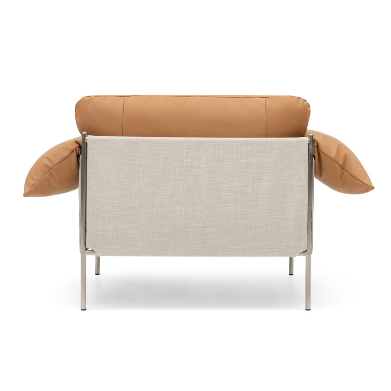 Simpson Tan / Brushed Steel Frame