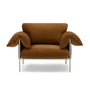 Alva Nougat Frame Armchair - Malibu Cognac / Nougat Frame