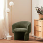 Adele Armchair - Olive Moss