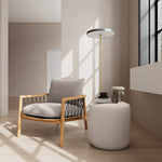 Agnes Brown Textured Weave / Oak