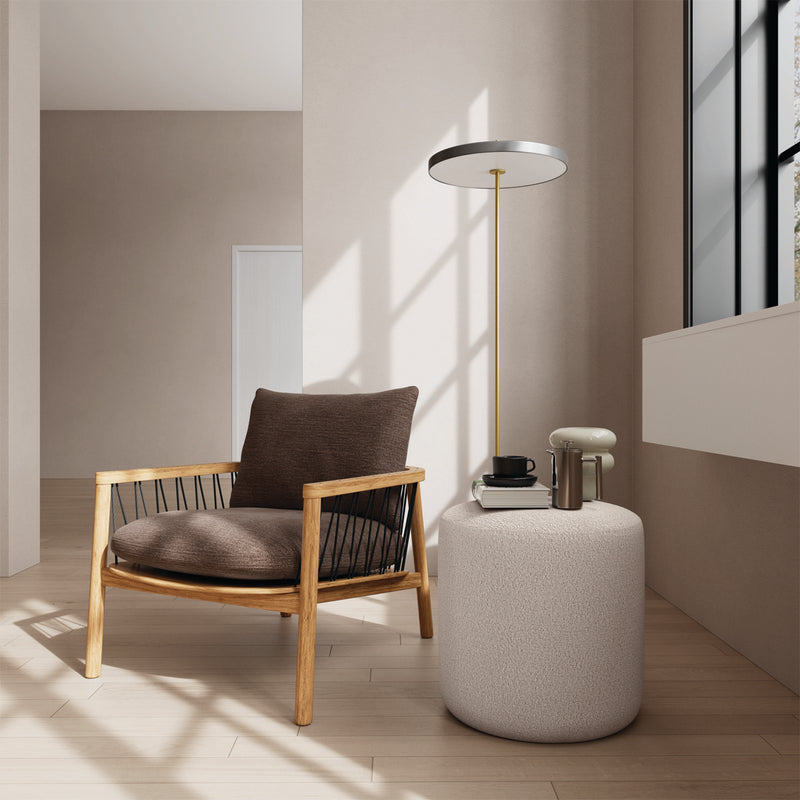 Aulla Cacao Textured Weave / Oak