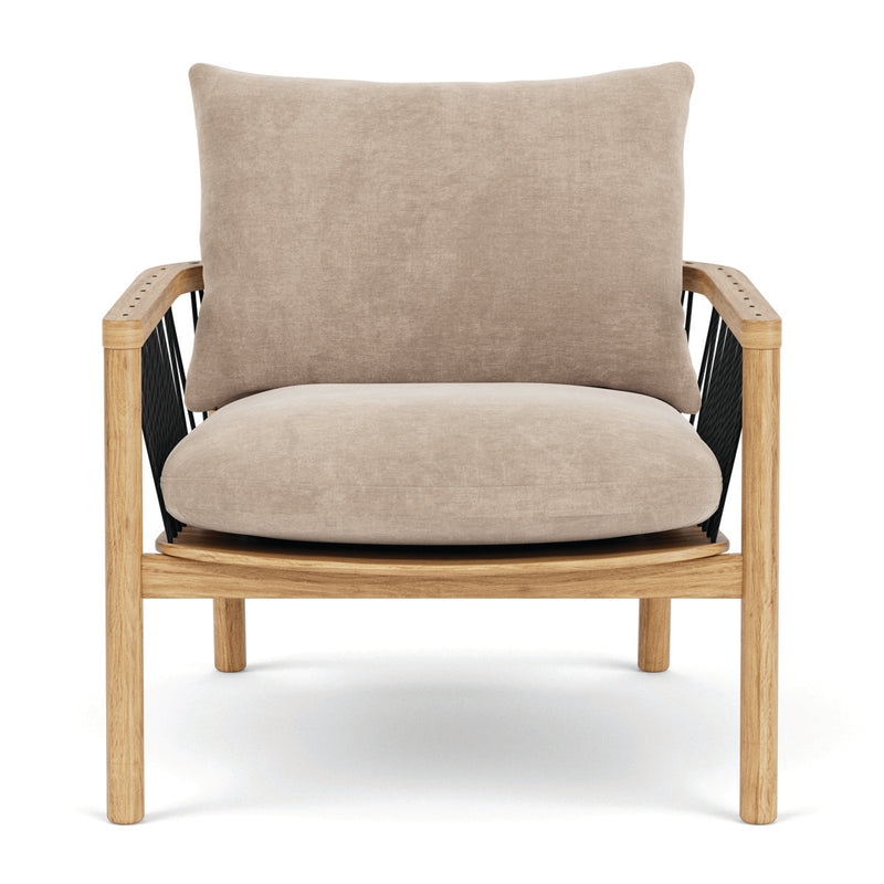 Danny Cream Textured Weave / Oak