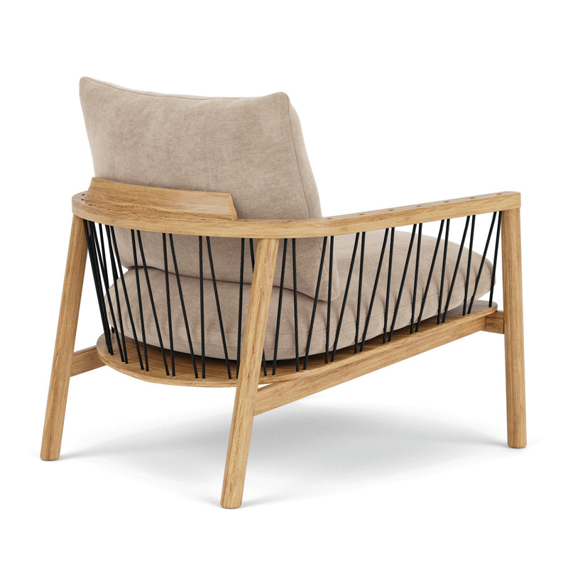 Danny Cream Textured Weave / Oak