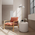 Danny Dusty Rose Textured Weave / Oak