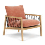 Danny Dusty Rose Textured Weave / Oak