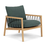 Form Blue Grey Fabric / Oak