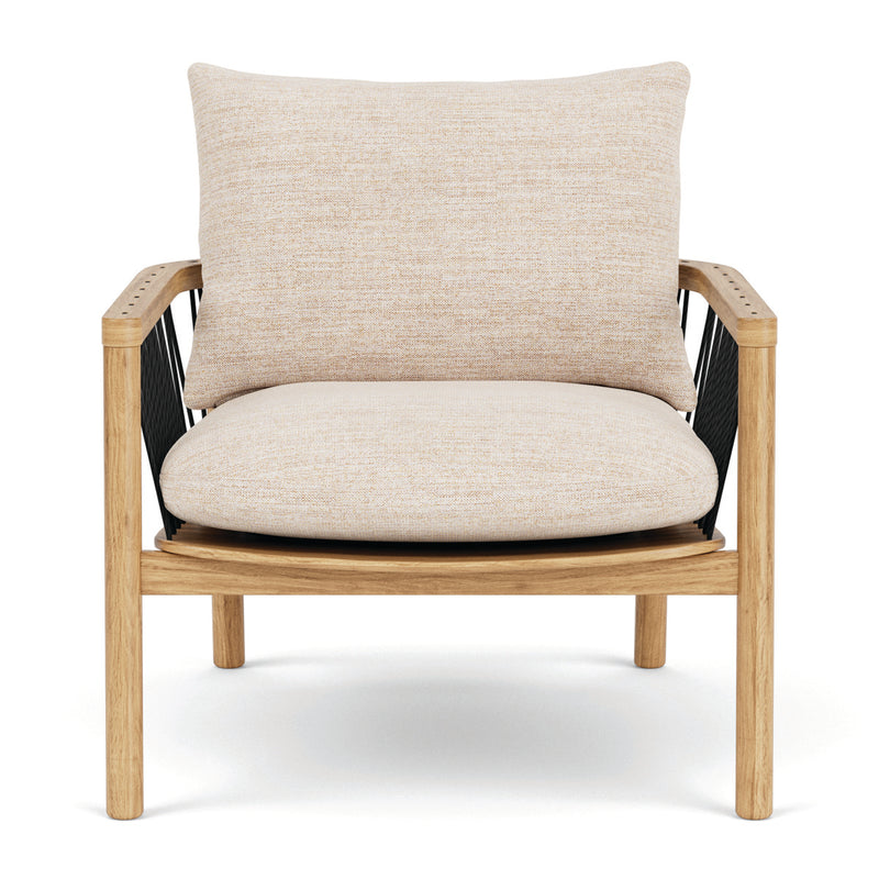 Vega Cream Textured Weave / Oak