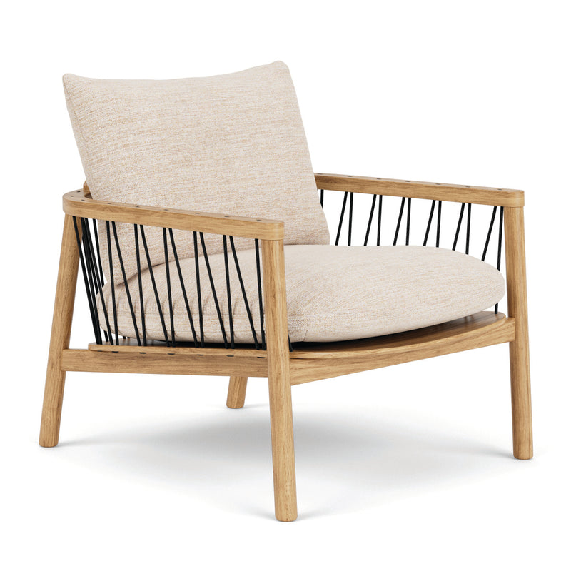 Vega Cream Textured Weave / Oak
