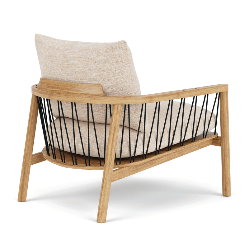 Vega Cream Textured Weave / Oak
