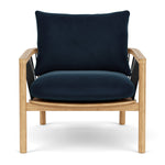 Lux Navy Velvet / Oak