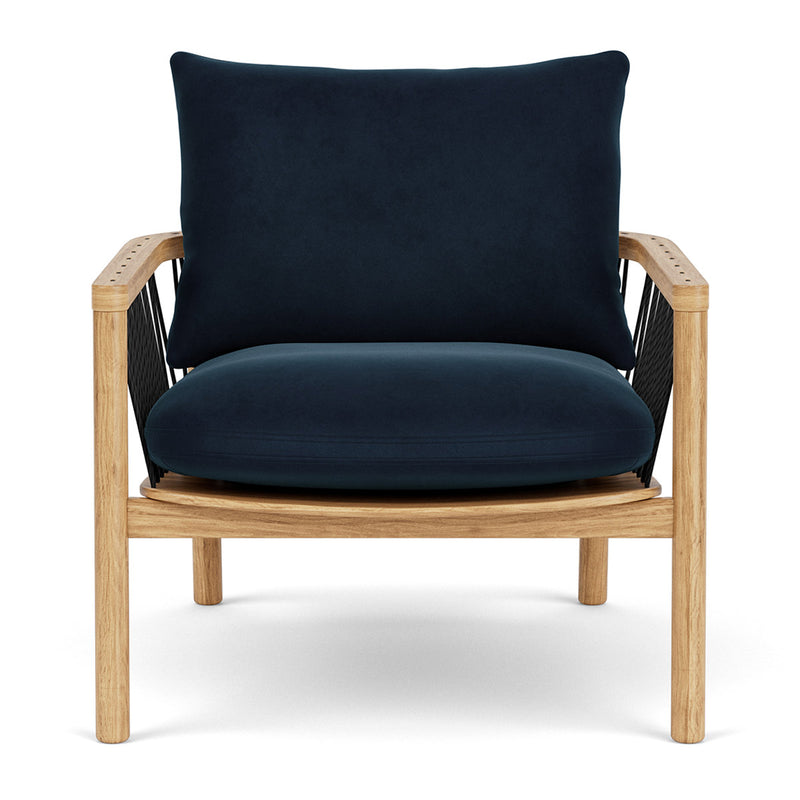 Lux Navy Velvet / Oak