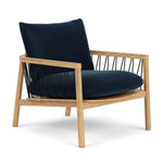 Lux Navy Velvet / Oak
