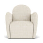 Yoko Fabric Armchair - Moonlight Sand Weave