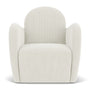 Yoko Velvet Armchair - Free Dune Velvet Cord