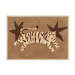 Brown / Framed Art Print, No Border / 45 x 33cm