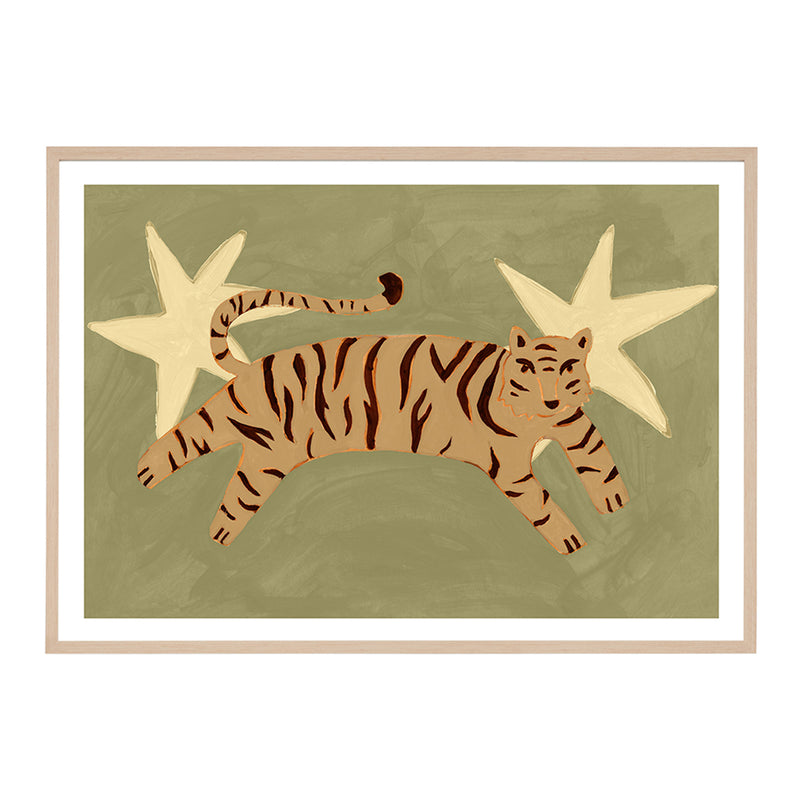 Sage / Framed Art Print / 45 x 33cm