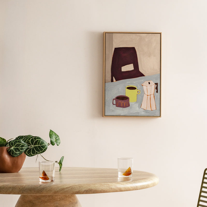 Lime / Framed Art Print / 33 x 45cm