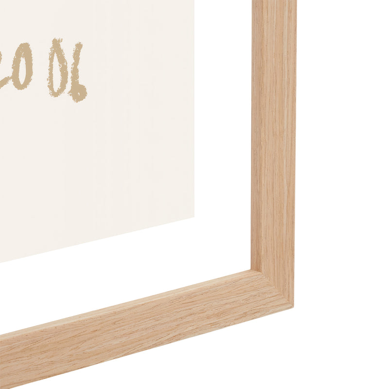 Nutmeg / Framed Art Print / 33 x 45cm