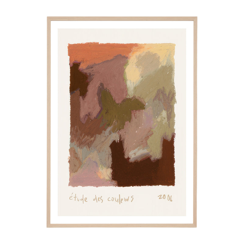 Nutmeg / Framed Art Print / 33 x 45cm