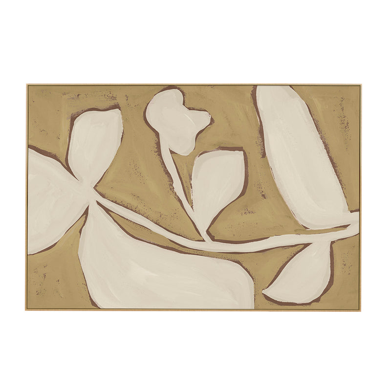 Mustard / Framed Canvas / 42 x 62cm