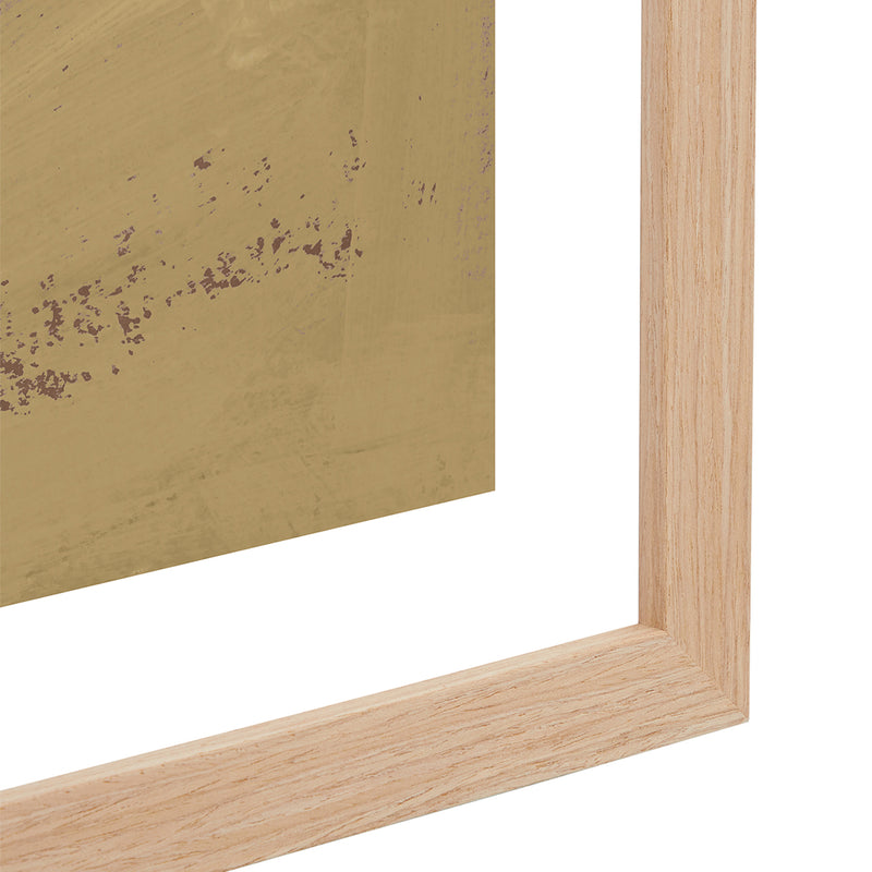 Mustard / Framed Art Print / 33 x 45cm
