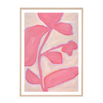 Pink / Framed Art Print / 33 x 45cm