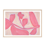 Pink / Framed Art Print / 33 x 45cm