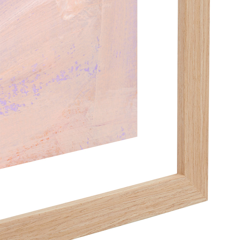 Pink / Framed Art Print / 33 x 45cm