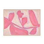 Pink / Framed Art Print, No Border / 33 x 45cm
