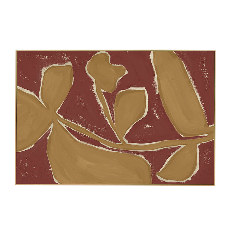 Rust / Framed Canvas / 42 x 62cm