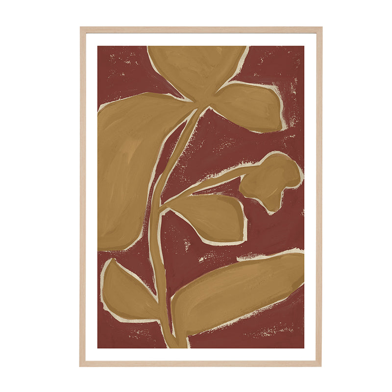 Rust / Framed Art Print / 33 x 45cm