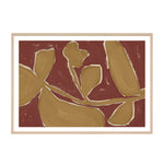 Rust / Framed Art Print / 33 x 45cm