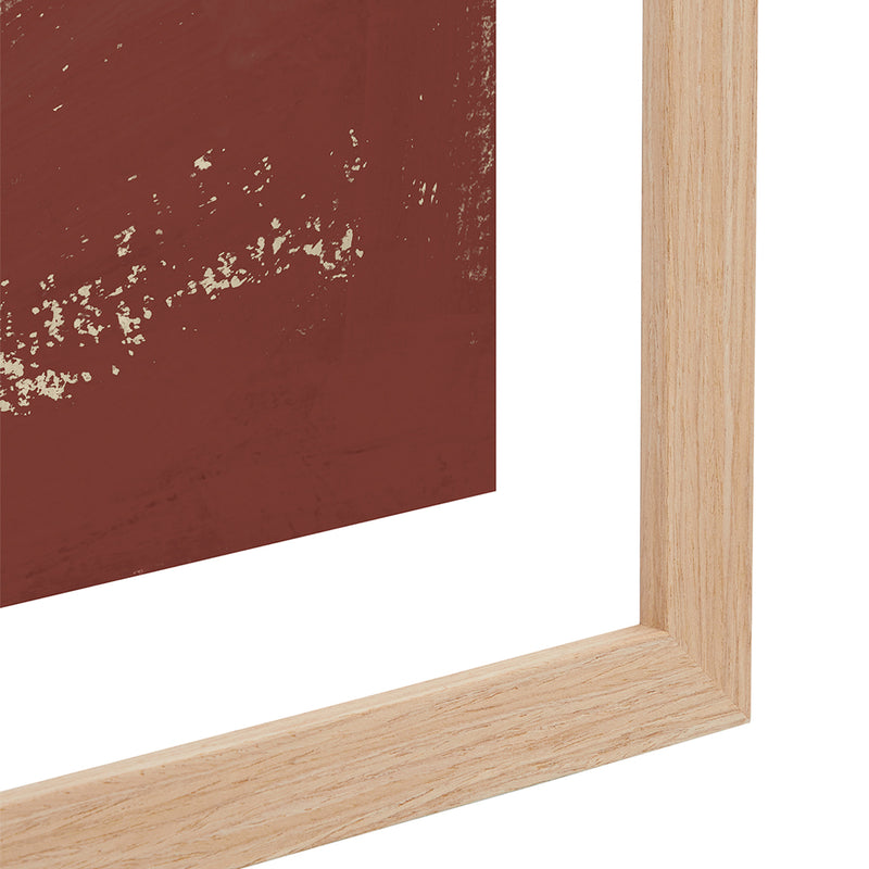 Rust / Framed Art Print / 33 x 45cm