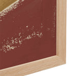Rust / Framed Art Print, No Border / 33 x 45cm
