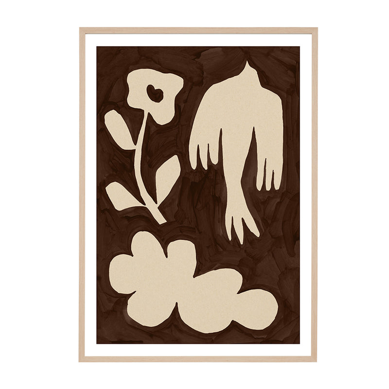 Chocolate / Framed Art Print / 33 x 45cm