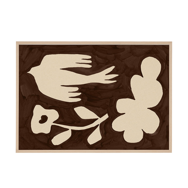 Chocolate / Framed Art Print, No Border / 33 x 45cm