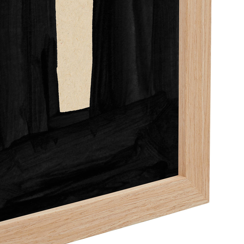 Charcoal / Framed Art Print, No Border / 33 x 45cm